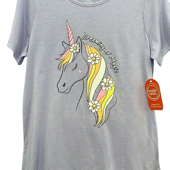 Girls Long & Short Pajama Lounge Sleep 2pc Set, 2-Pack Size XL - Picture 3 of 8